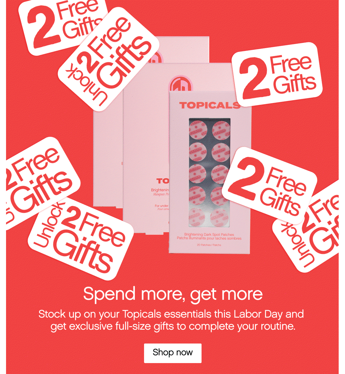 Spend more,get more