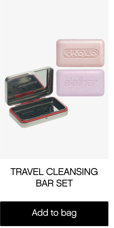 Travel Cleansing Bar Set