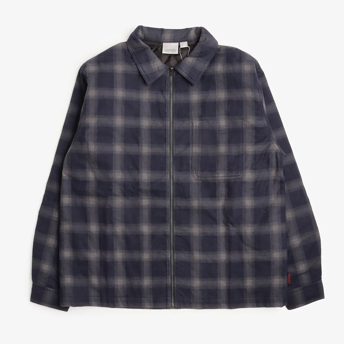 Gramicci Zip up Insulated Flannel Shirt at Urban Industry Store 