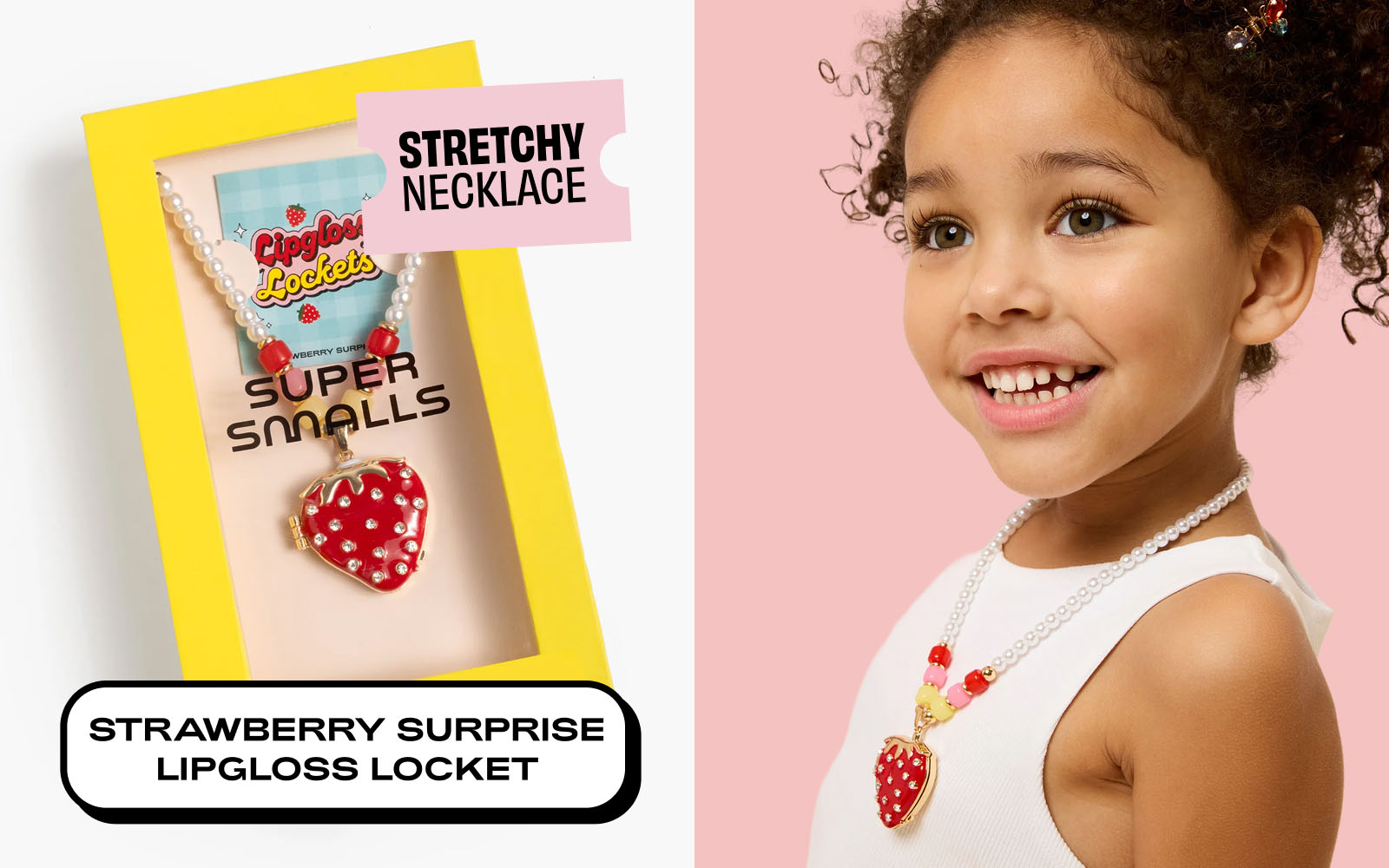 Strawberry Surprise Lipgloss Locket