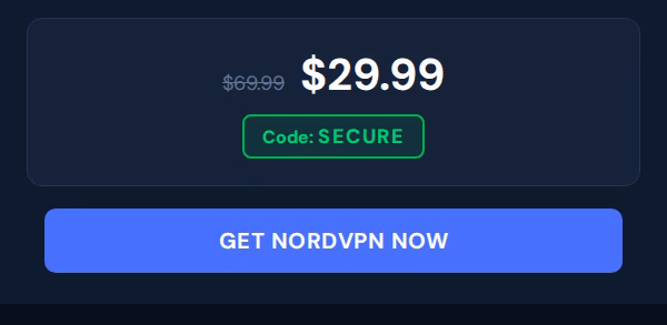 NordVPN Standard 2026 - VPN & Cybersecurity - 10 Devices: 1-Year Subscription