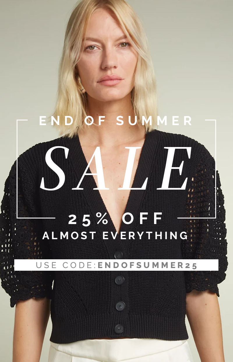 End of Summer Sale - 25% OFF ALMOST EVERYTHING