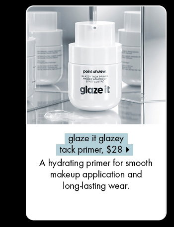 point of view glaze it glazey tack primer with glycerin and niacinamide