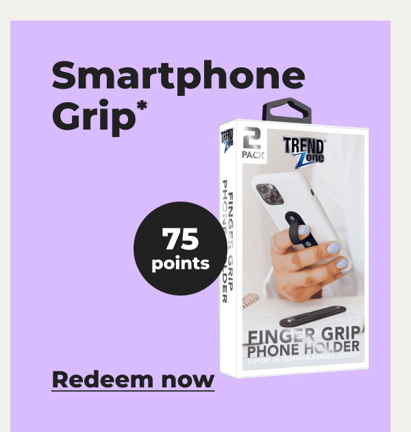 Smartphone Grip* - Redeem now