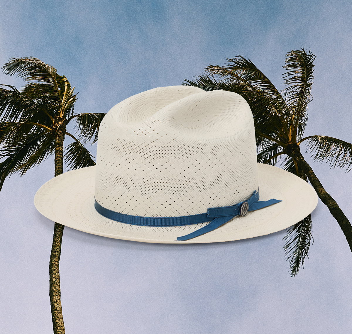 TOMMY BAHAMA X STETSON OPEN ROAD STRAW HAT