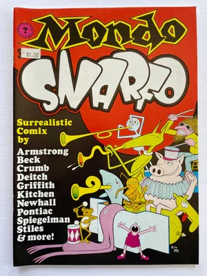 Mondo Snarfo (1978) Kitchen Sink Underground Comic