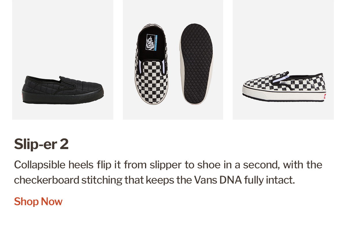 Vans Slip-er 2 | Slip On Trainers | Checkerboard | WildBounds