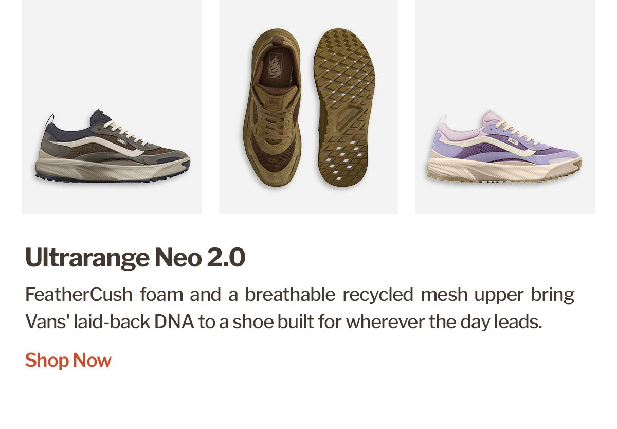 Vans Ultrarange Neo 2.0 | Lightweight Trainers | WildBounds