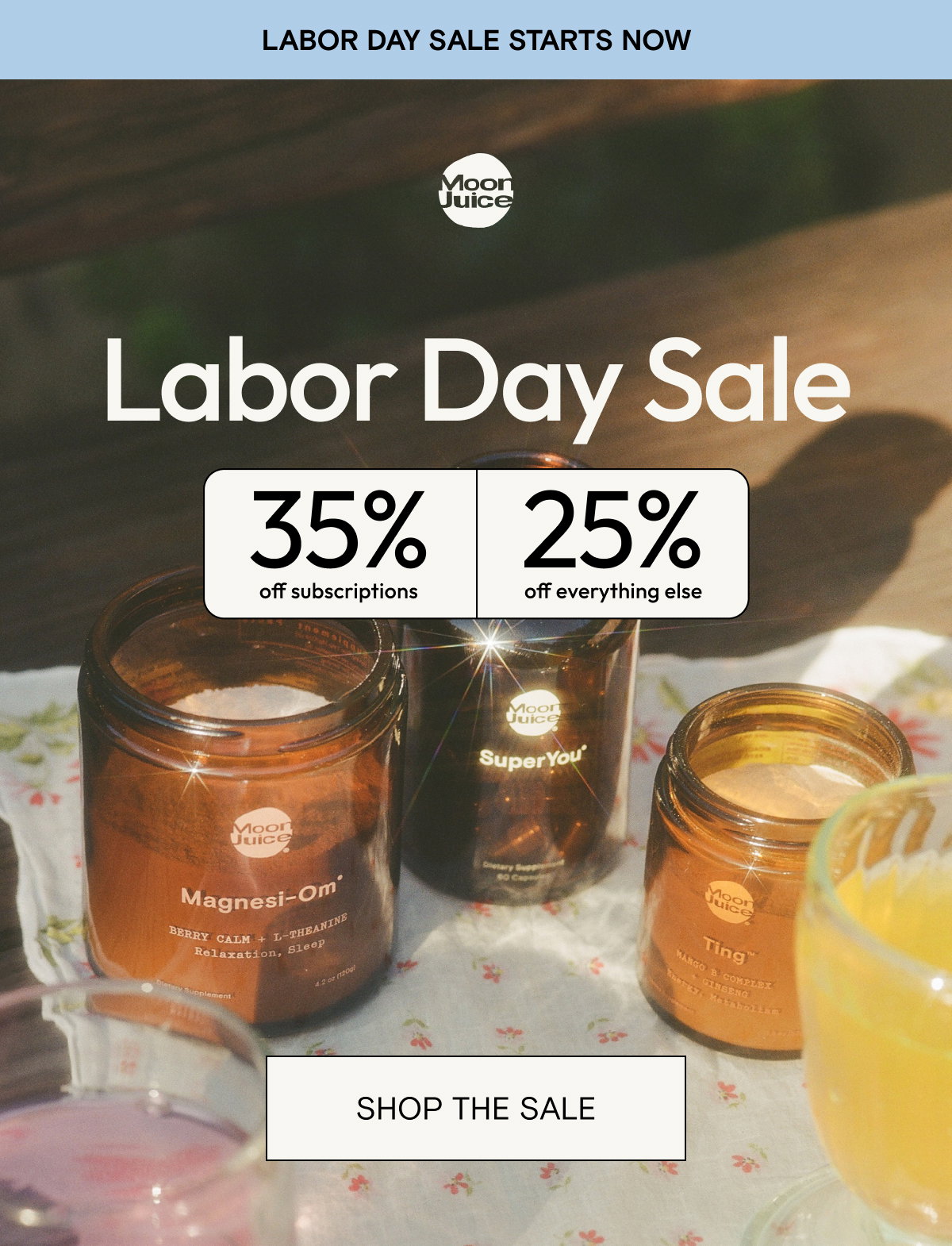 Labor Day Sale 35% off new subscriptions  25% off everything, shop now.