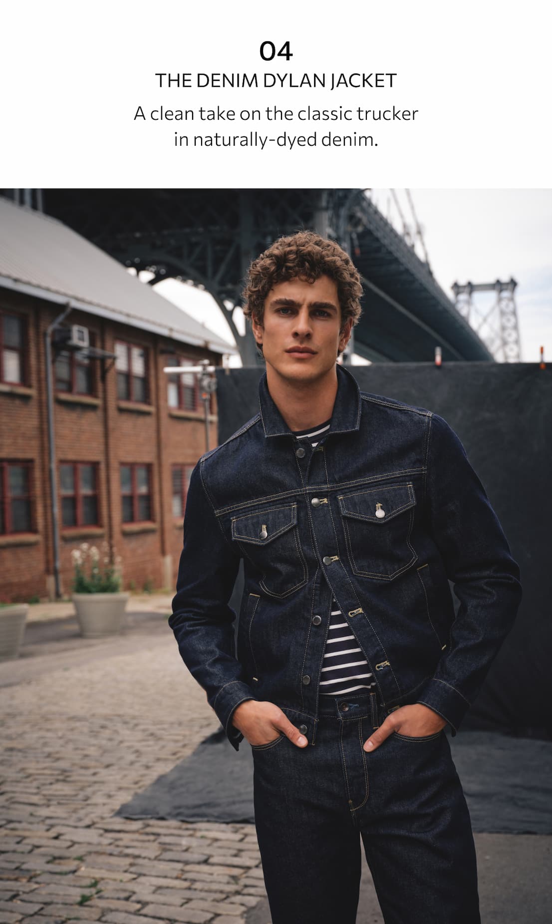 SHOP THE DENIM DYLAN JACKET