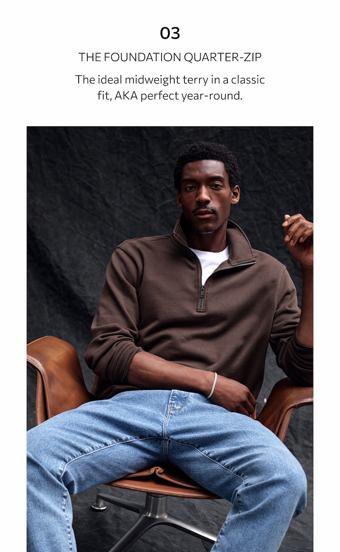 SHOP THE FOUNDATION QUARTER-ZIP