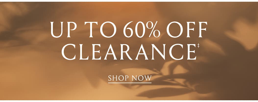 Up To 60% Off Clearance