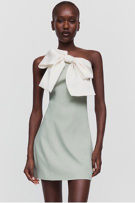 Maude Club Lima One-Shoulder Mini Dress