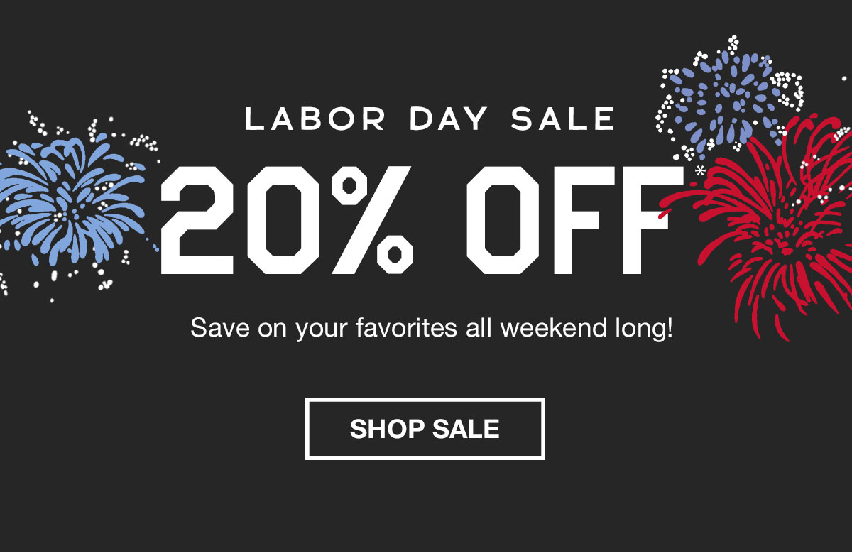 20% off*