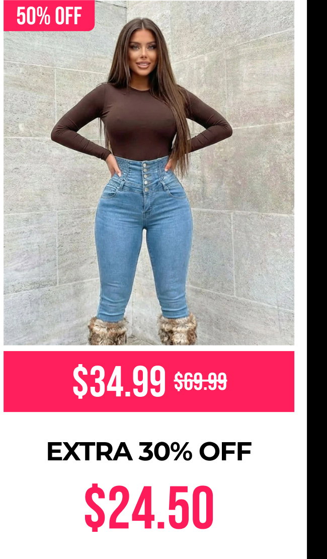Mx Jeans Ultra High Spandex Waist Levantacola Skinny Jeans