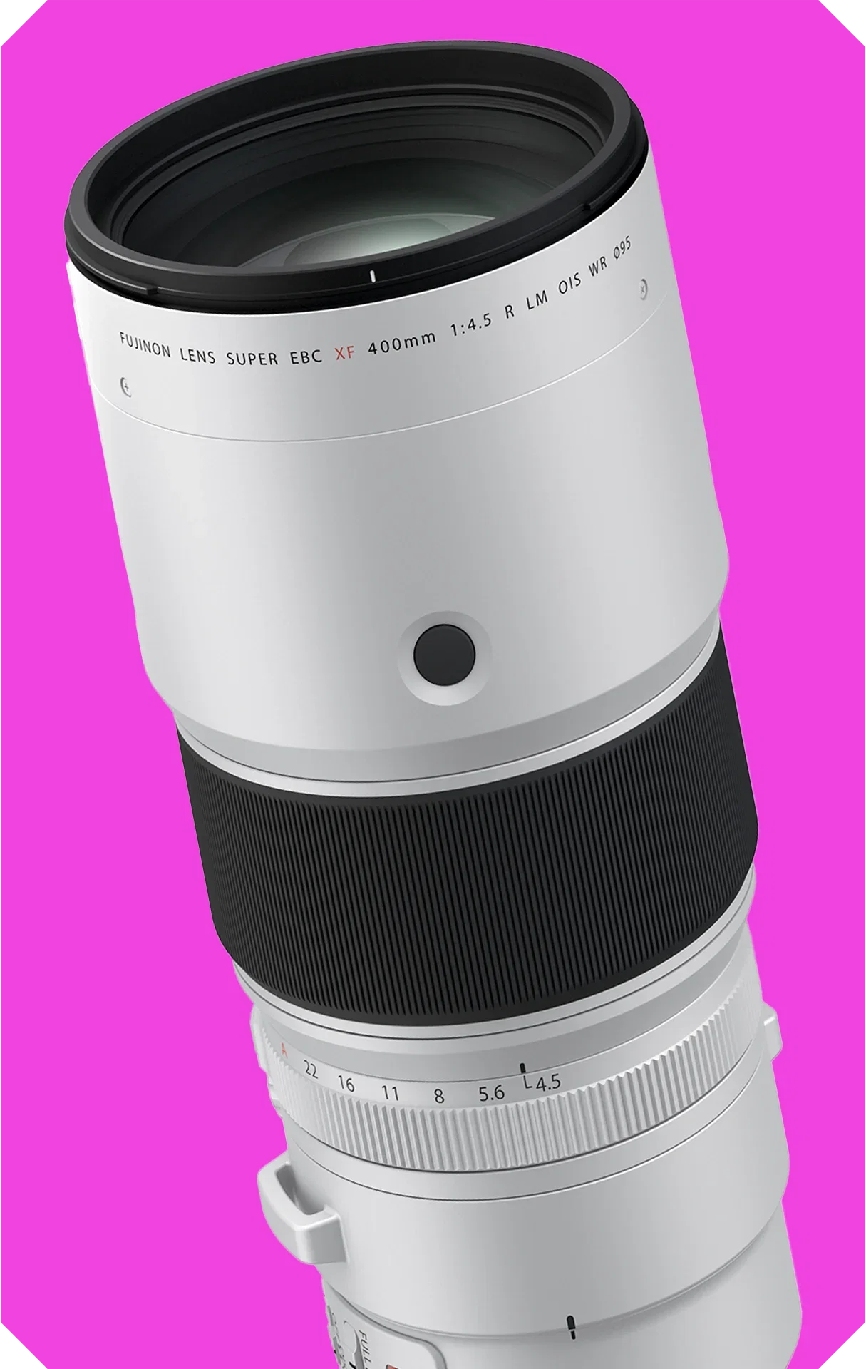 Get hands-on with the Fujifilm XF 400mm lens.