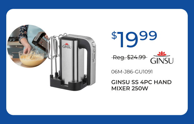 Ginsu Hand Mixer