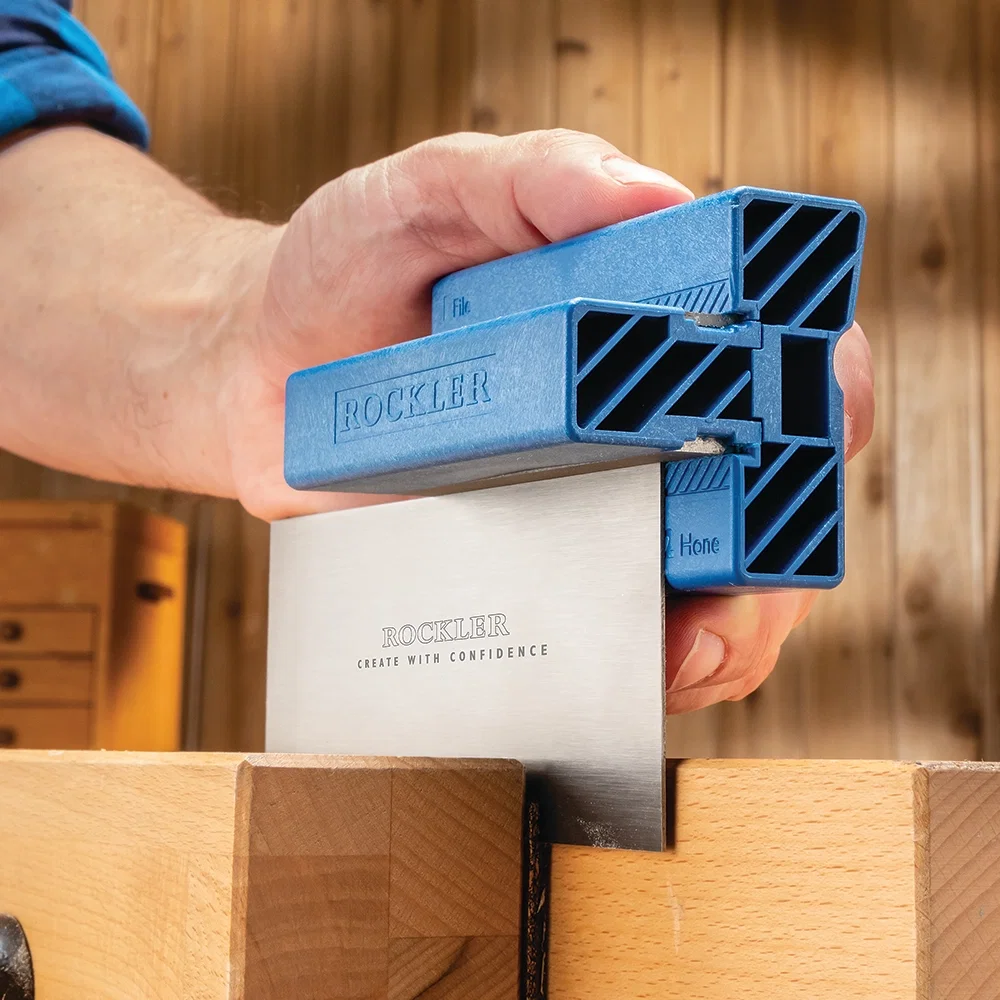 Rockler 3-in-1 Cabinet Scraper Sharpening Tool