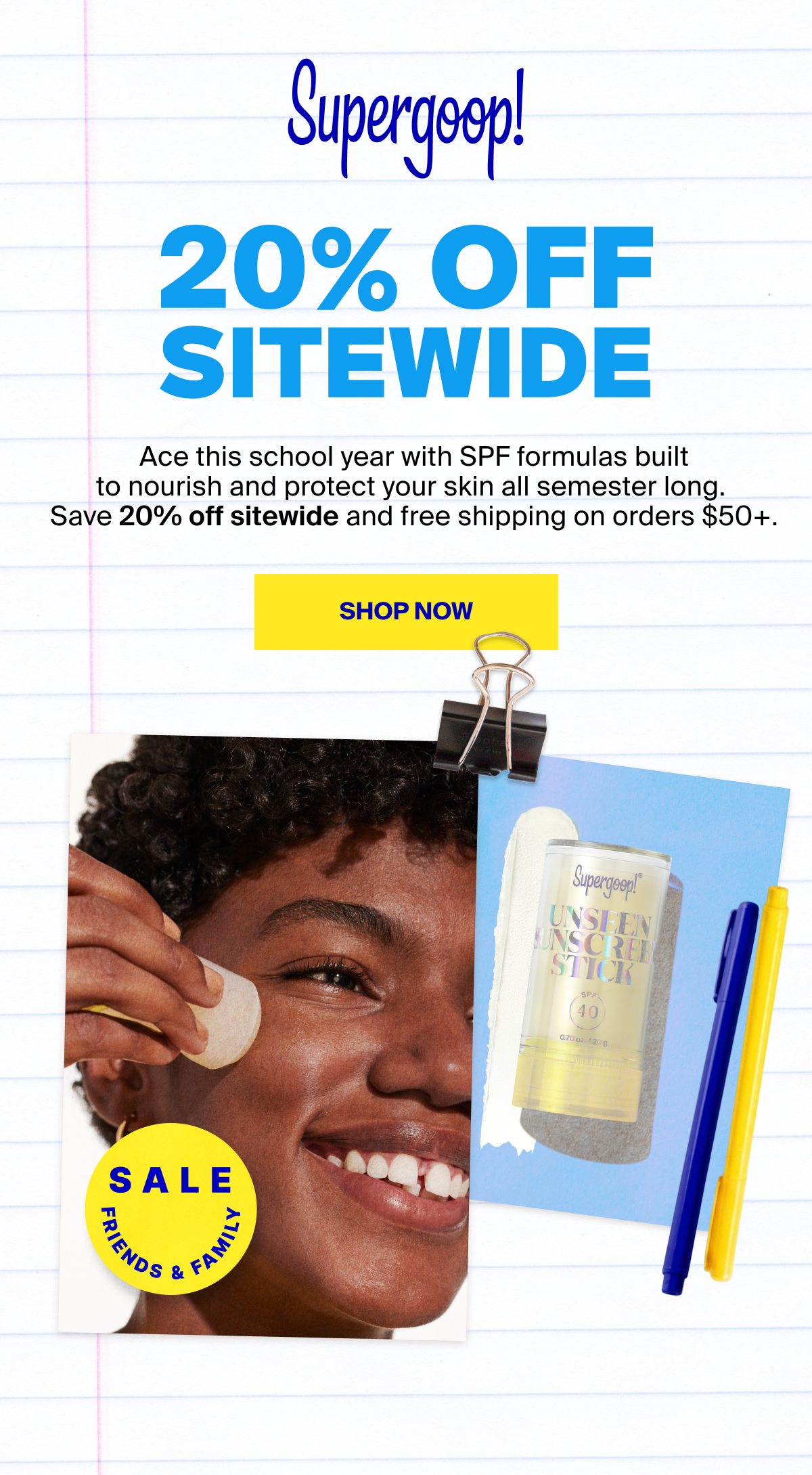 20% Off Sitewide