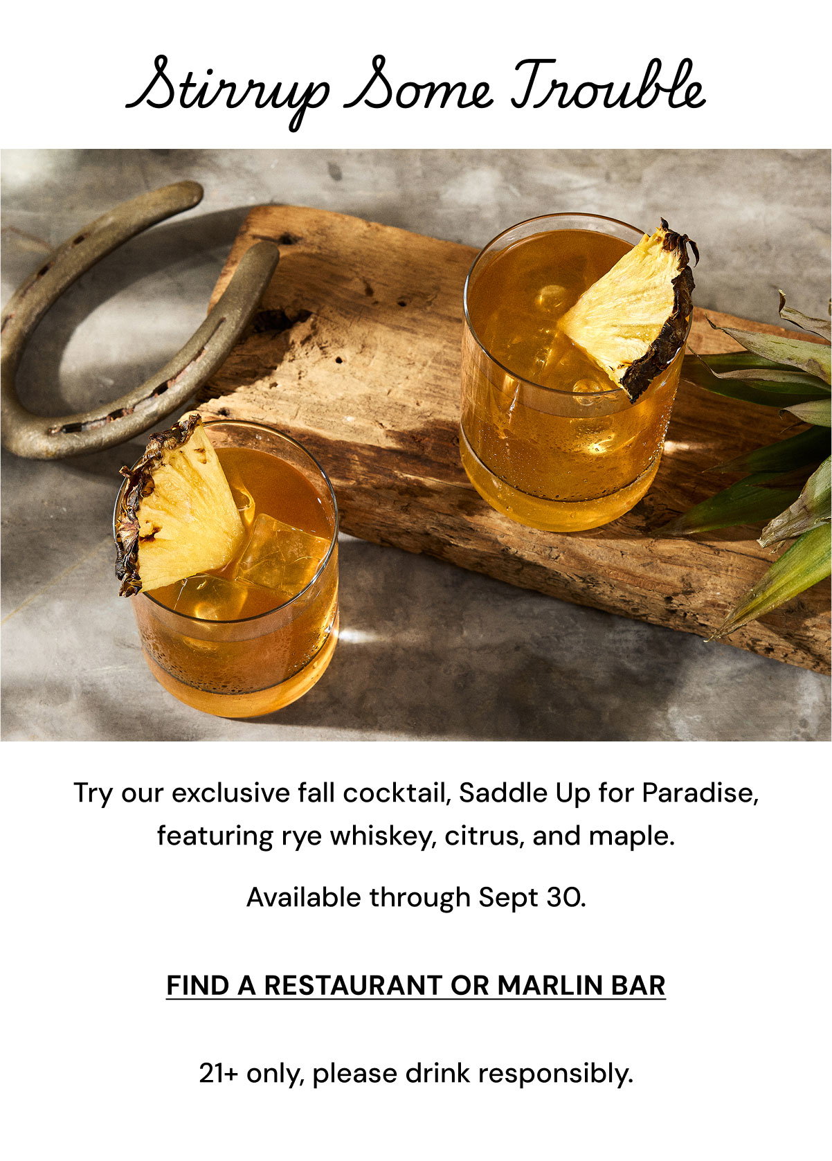 Find a Restaurant or Marlin Bar