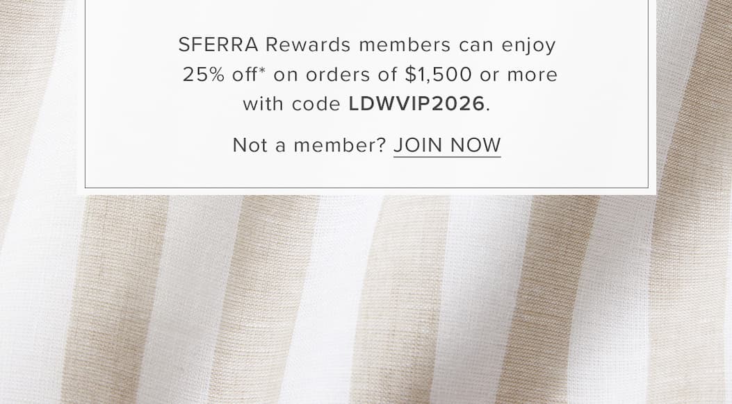 Join SFERRA Rewards