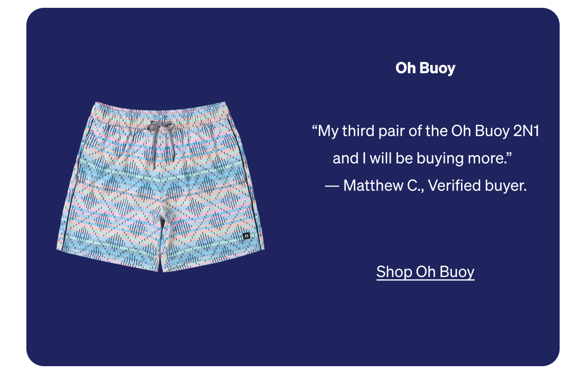 Oh Buoy 2N1 Swim Shorts. Up to 40% Off.