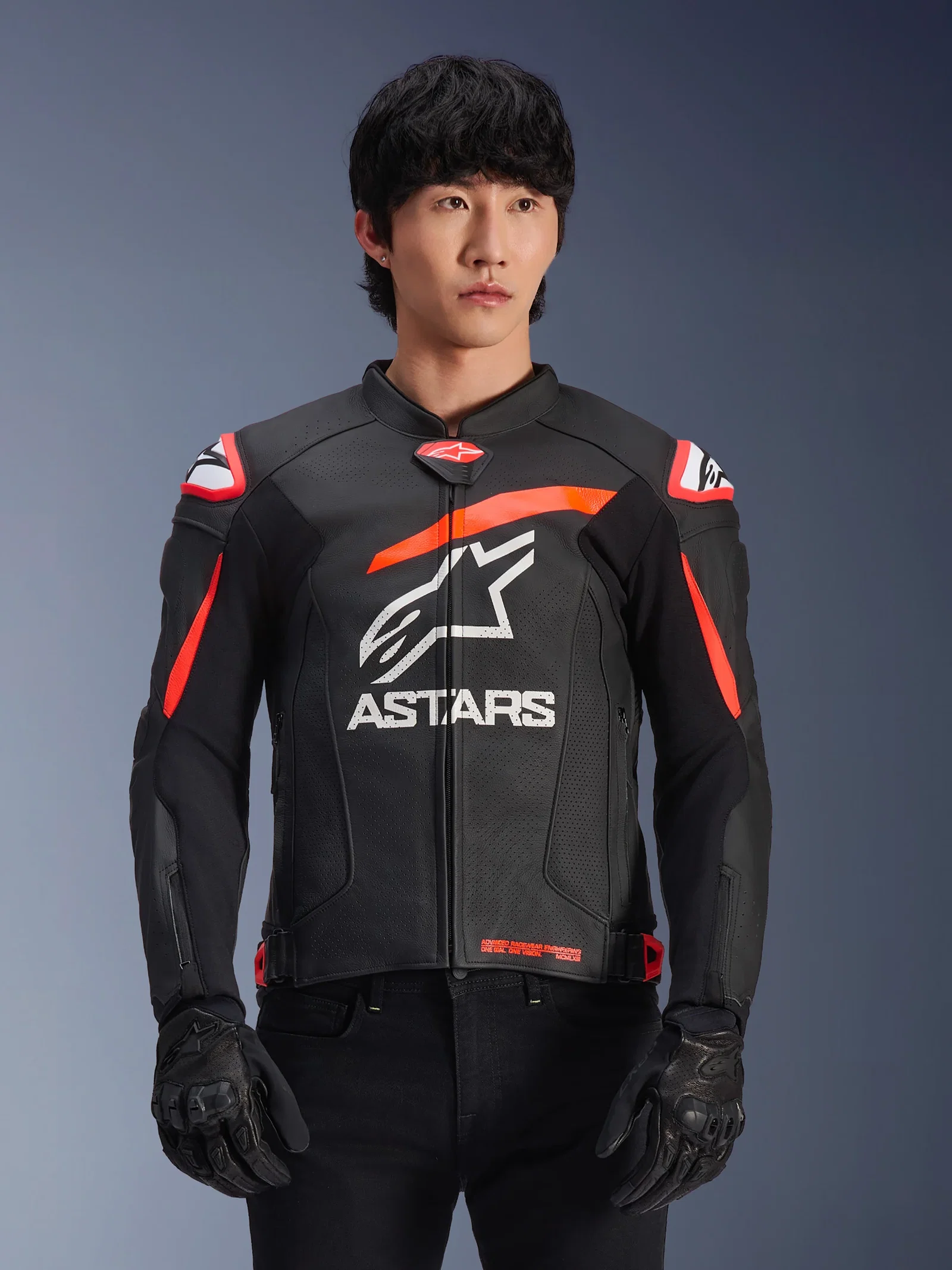 Image of GP Plus R V4 Airflow Leather Jacket