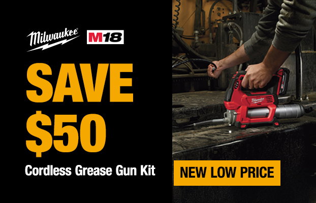 Milwaukee Cordless Grease Gun Kit New Low Price Save $50