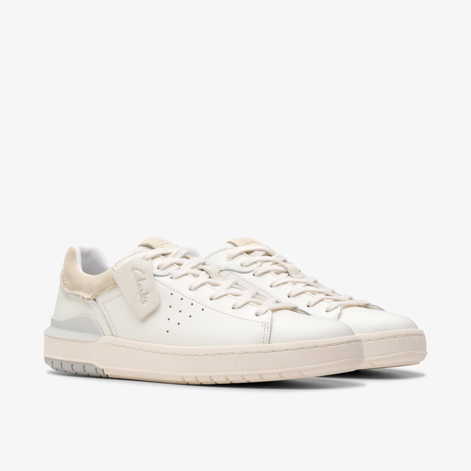 Shop Courtlite 2 Run White Leather