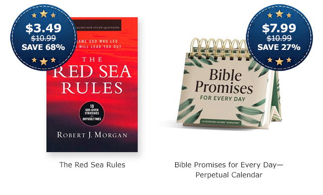 The Red Sea Rules | Bible Promises for Every Day—Perpetual Calendar