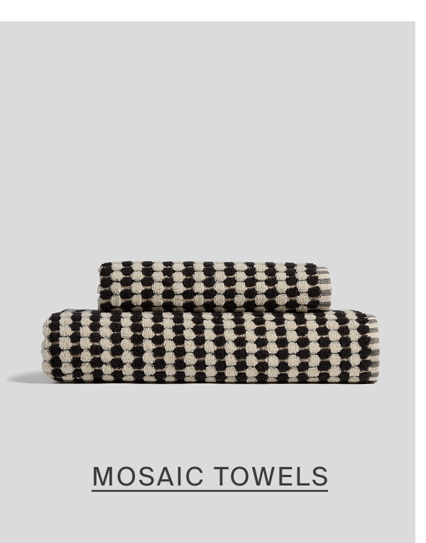 shop mosaic towels