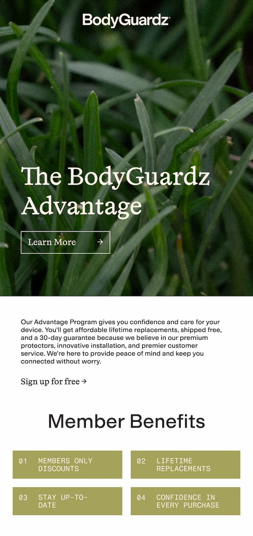 BodyGuardz | Advantage Program