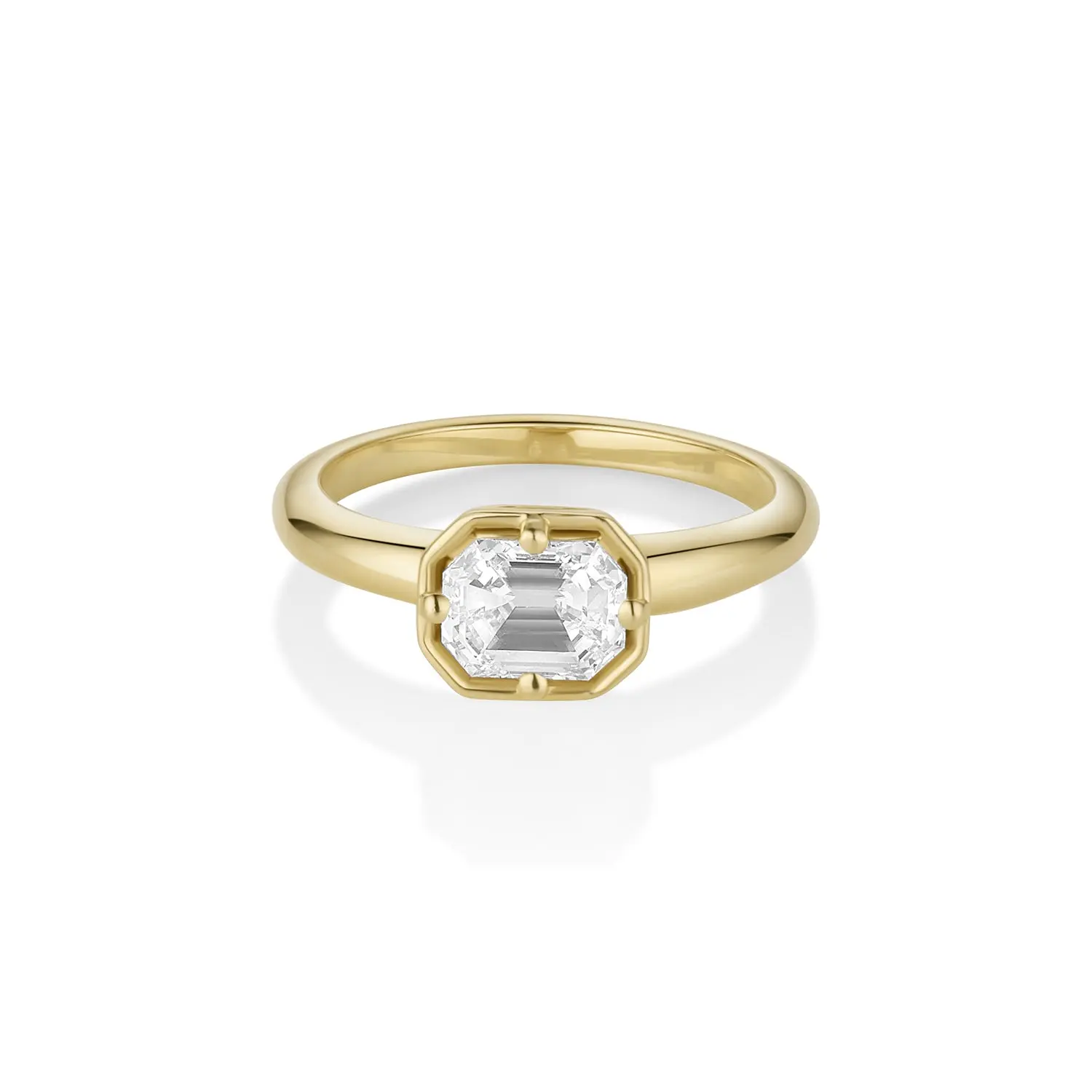 Image of 1.01ct Emerald Cut Diamond Georgia
