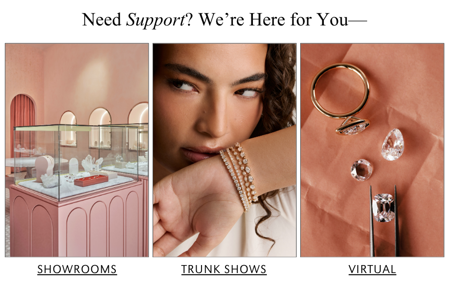 Need support? We're here for you. Book an appointment with our team in showroom, virtually or in a city near you.