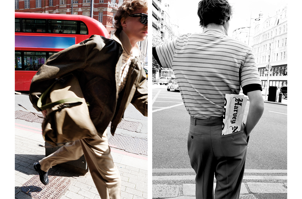 Brown Jacket and bag