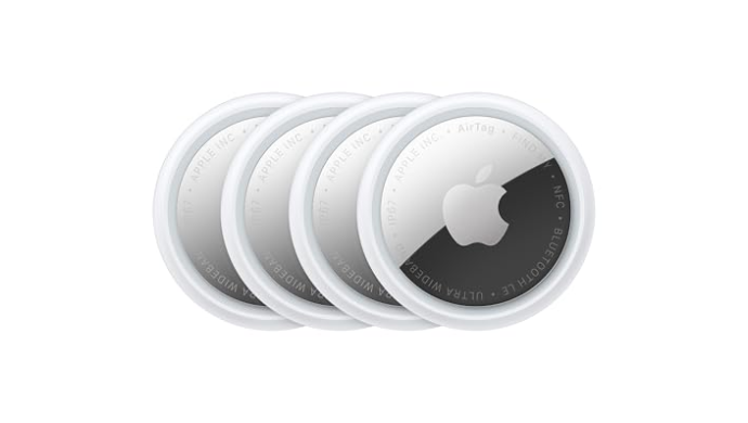 Apple AirTag (2nd Generation) - 4 Pack: Tracker fo...