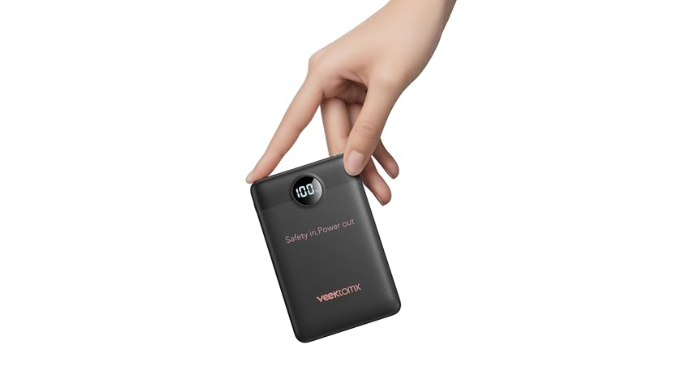 VEEKTOMX 10000mAh Mini Power Bank