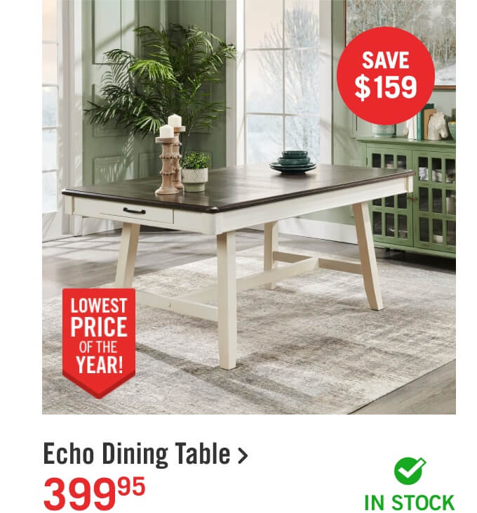 Echo Dining Table.