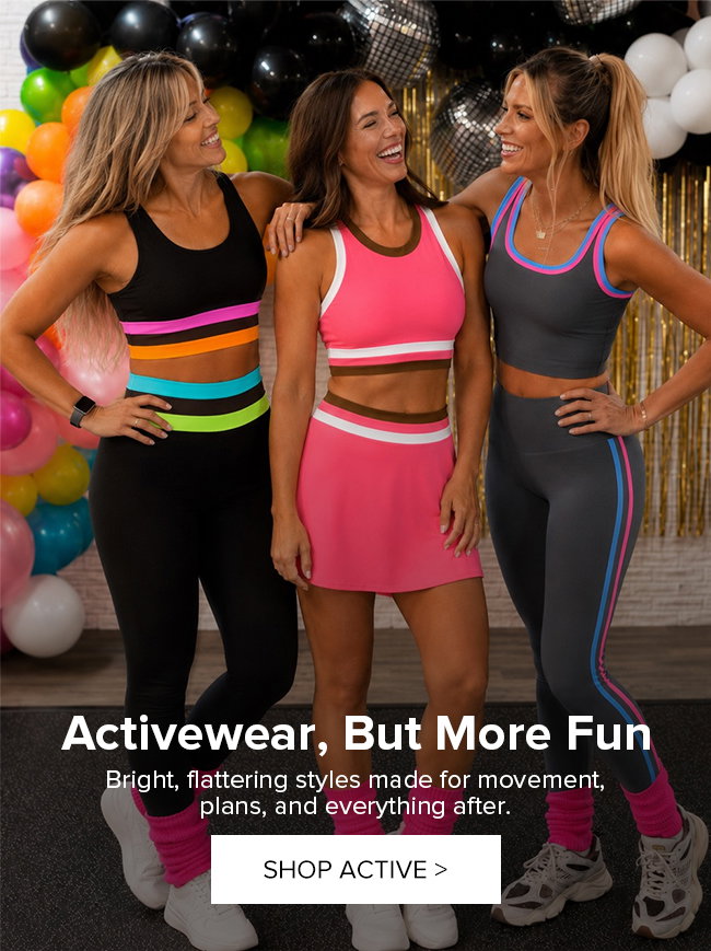 Activewear, But More Fun