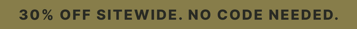 30% OFF Sitewide