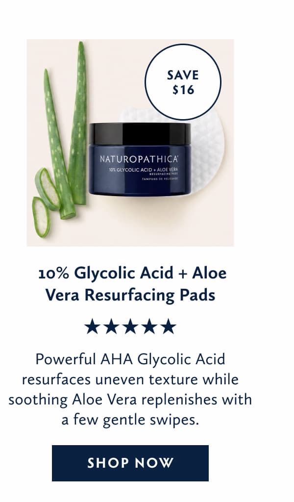 Save on Glycolic Resurfacing Pads