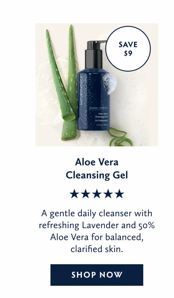 Save on Aloe Vera Cleansing Gel
