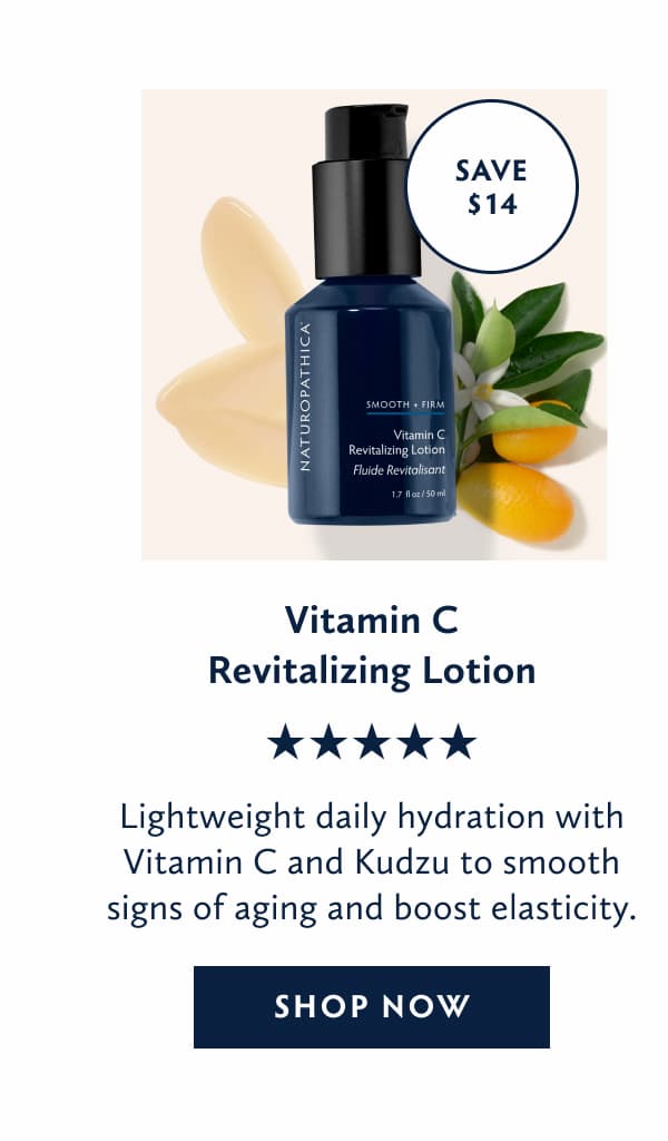 Save on Vitamin C Revitalizing Lotion