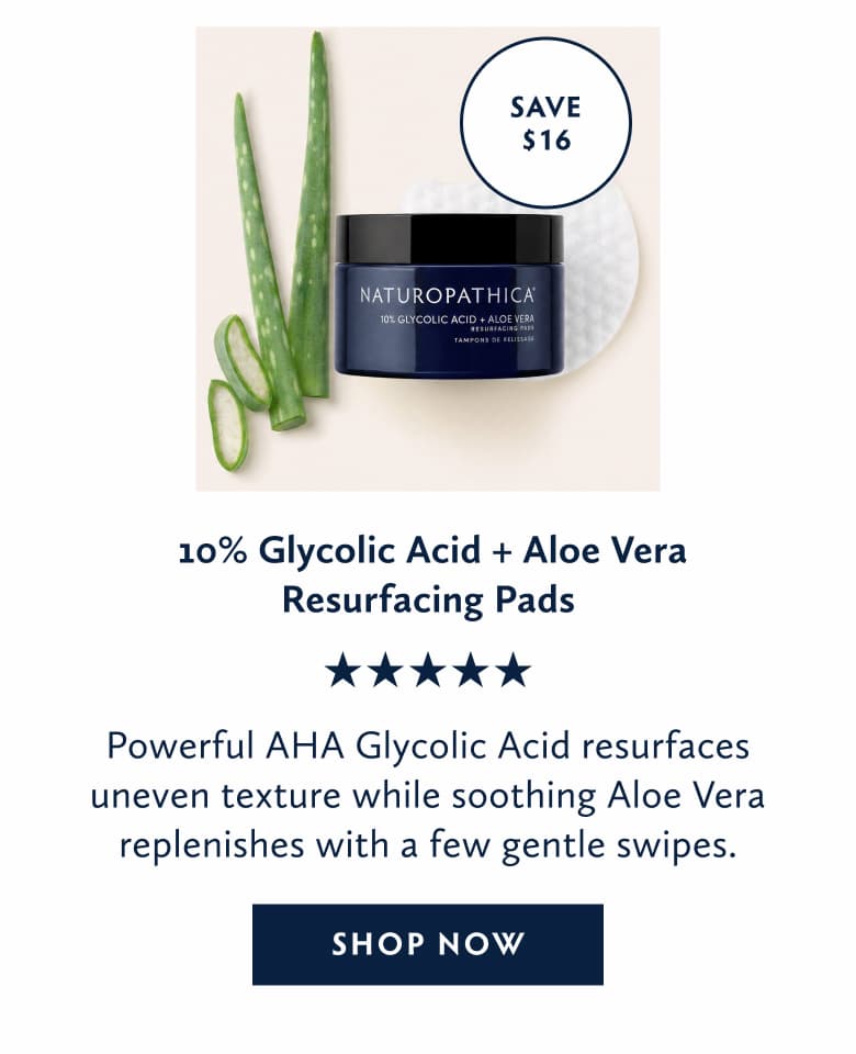 Save on Glycolic Resurfacing Pads