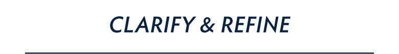 Clarify & Refine with Bestsellers