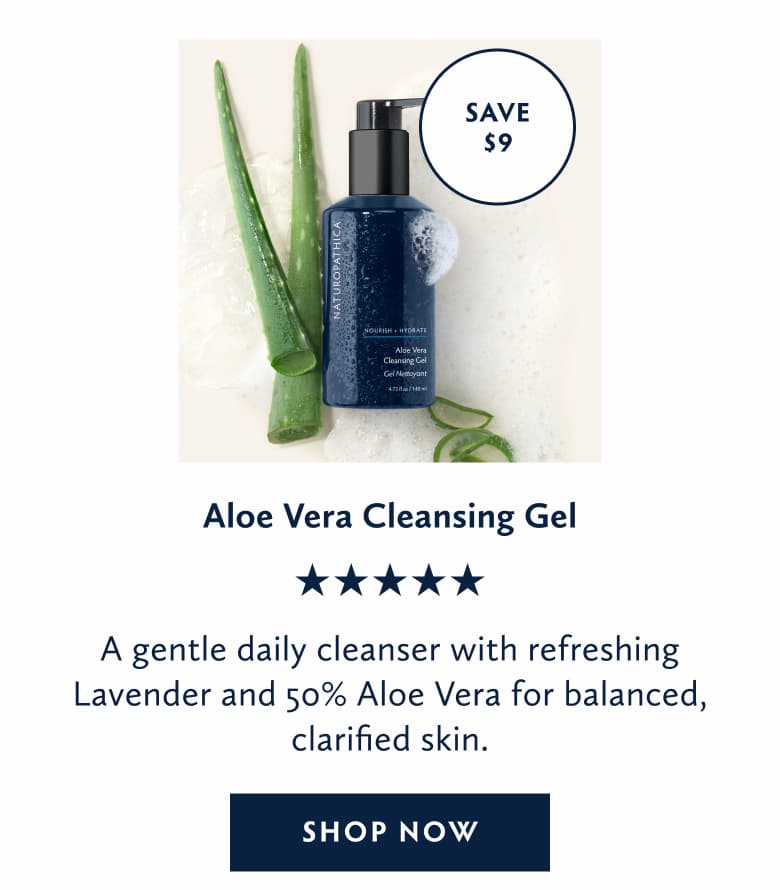 Save on Aloe Vera Cleansing Gel