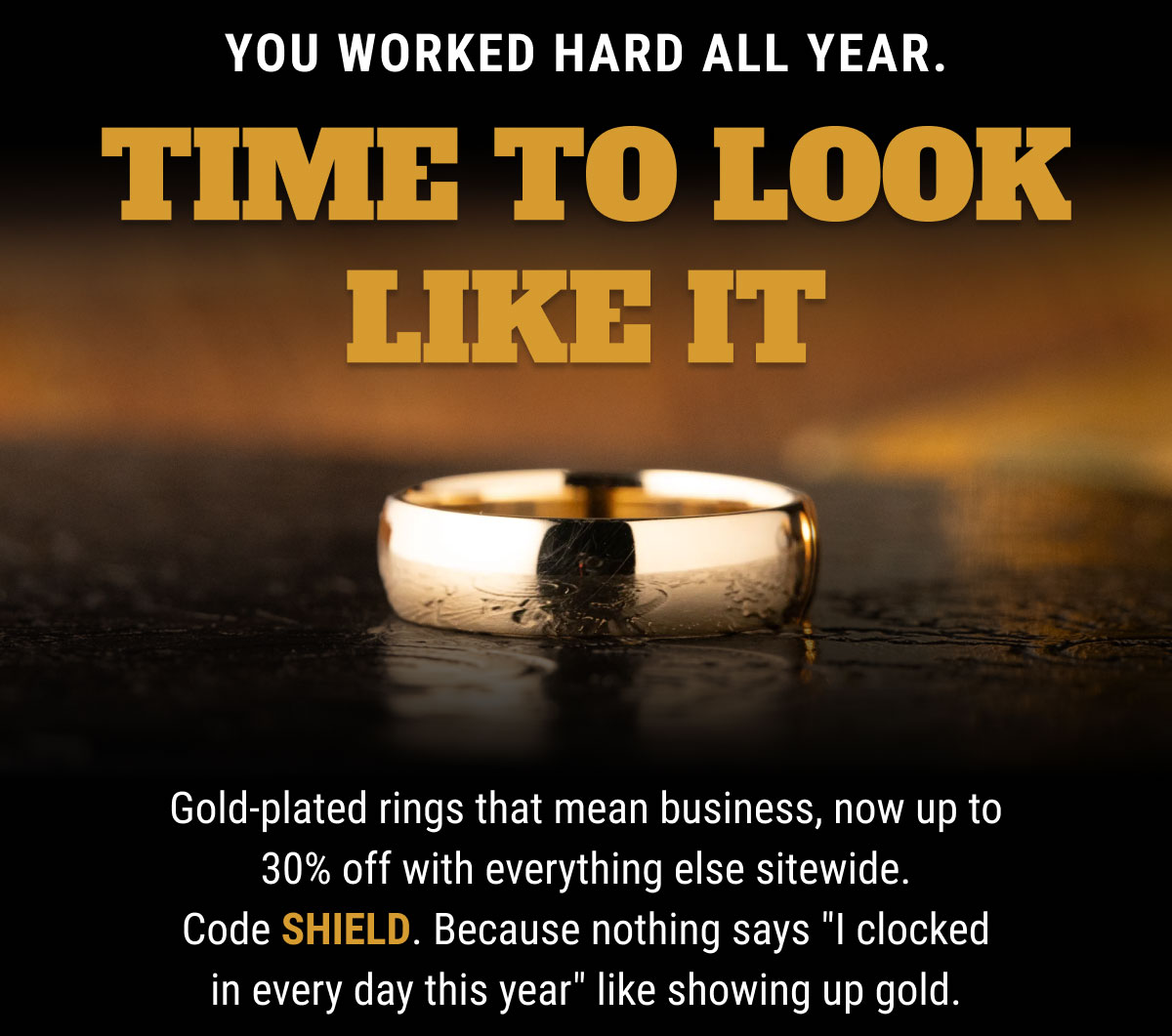 You Worked Hard All Year. Time to Look Like It.