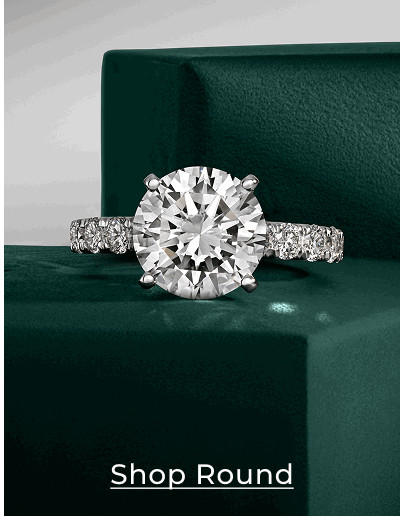 Round diamond ring. Click to Shop Round