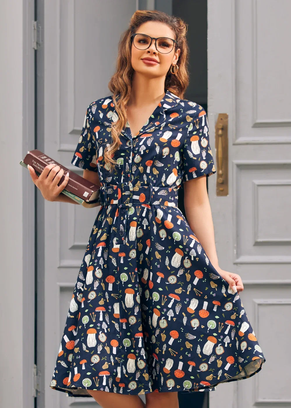 Rustic Elegance Casual Dress