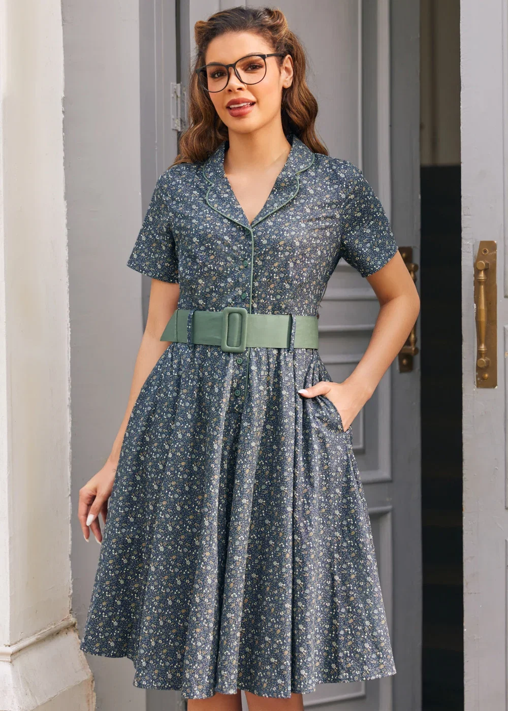 Rustic Elegance Casual Dress